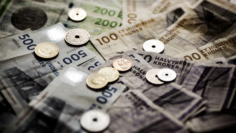 Dansk Erhverv vil afskaffe butikkernes pligt til at tage imod kontanter. Foto: Lærke Posselt/Ritzau Scanpix