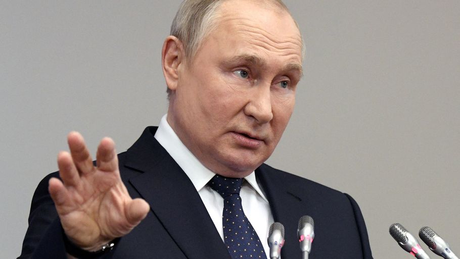 Putin har brugt kassen på sin personlige hemmelighed. Foto: Alexey Danichev/SPUTNIK/AFP