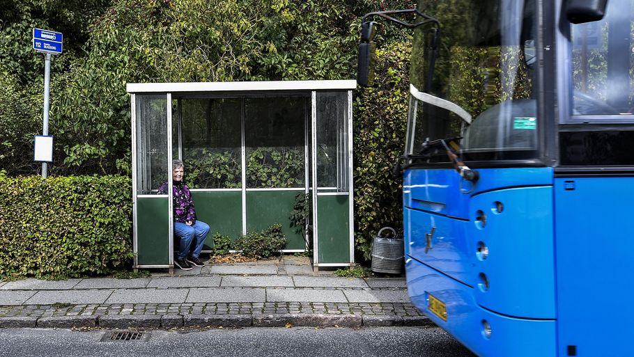 Har du også set en bus køre uden passagerer? Det har de i Midtjylland. Foto: Ernst Van Norde