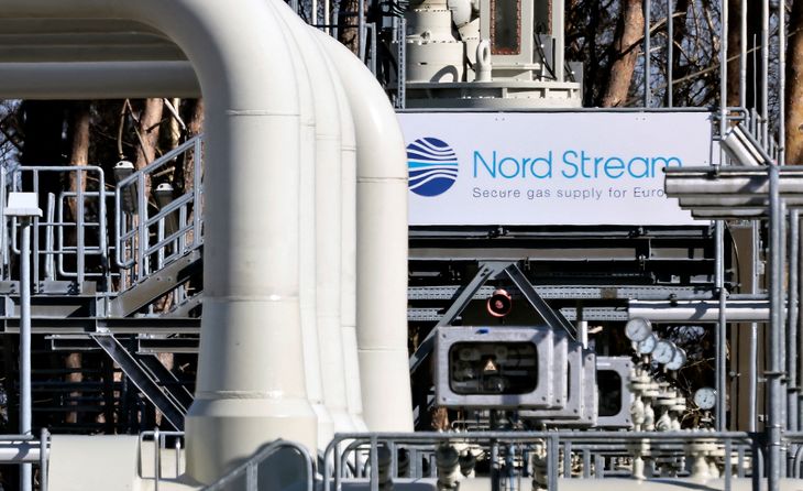 Nord Stream 1 har været lukket i 10 dage. Gasledningen skulle have haft en 'makker', Nord Stream 2, men på trods af, at gasledningen næsten var anlagt og klar til at komme i brug, blev den droppet, da krigen brød ud. Foto: Ritzau Scanpix.
