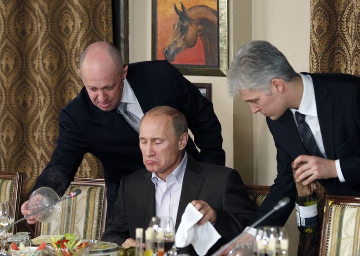 Putins tidligere kok Jevgenij Prigosjin leder nu den berygtede Wagner-gruppe. Foto: Misha Japaridze/Ritzau Scanpix 