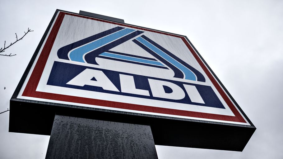 2. marts blev en Aldi-butik i Nykøbing Falster udsat for røveri. Fire personer er sigtet i sagen. Arkivfoto: Mikkel Berg Pedersen, Polfoto
