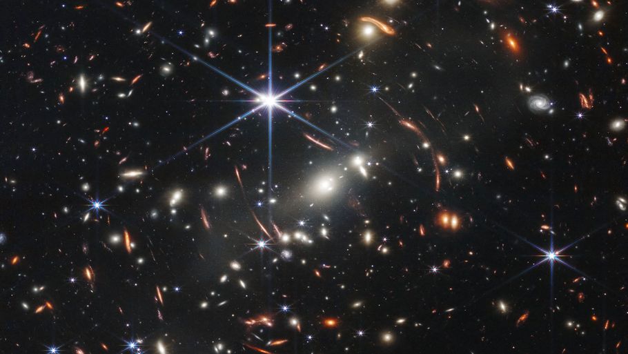 Billedet fra Nasa viser universet i den ældste form, det nogensinde er blevet fotograferet i. Foto: Handout/Ritzau Scanpix