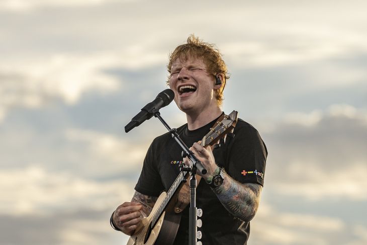 Ed Sheerans fans har spekuleret i, at hans sang 'Don't' skulle handle om den påståede utroskab, Ellie Goulding udsatte ham for for ti år siden. Foto: Henning Hjorth