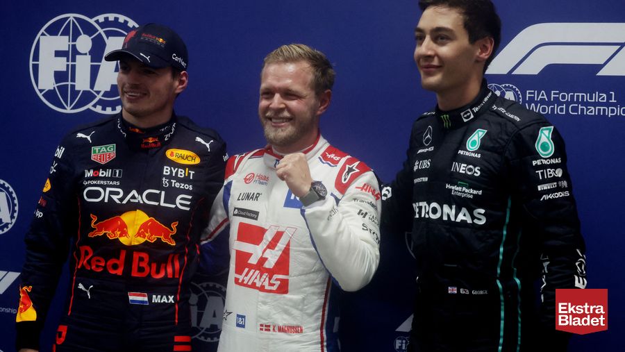 F1 Sensation Kevin Magnussen Scorer Pole Position I Brasilien Ekstra Bladet 