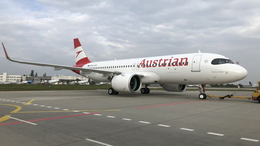 Austrian Airlines, der er det nationale østrigske flyselskab, blev stiftet i 1957 efter en fusion mellem Air Austrian og Austrian Airways. PR-foto