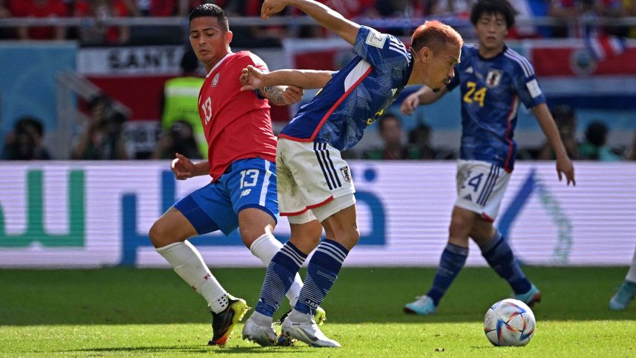 Costa Rica rejste sig efter ydmygelsen på 0-7 i første kamp med en sejr over Japan. Foto: Anne-Christine Poujoulat/Ritzau Scanpix