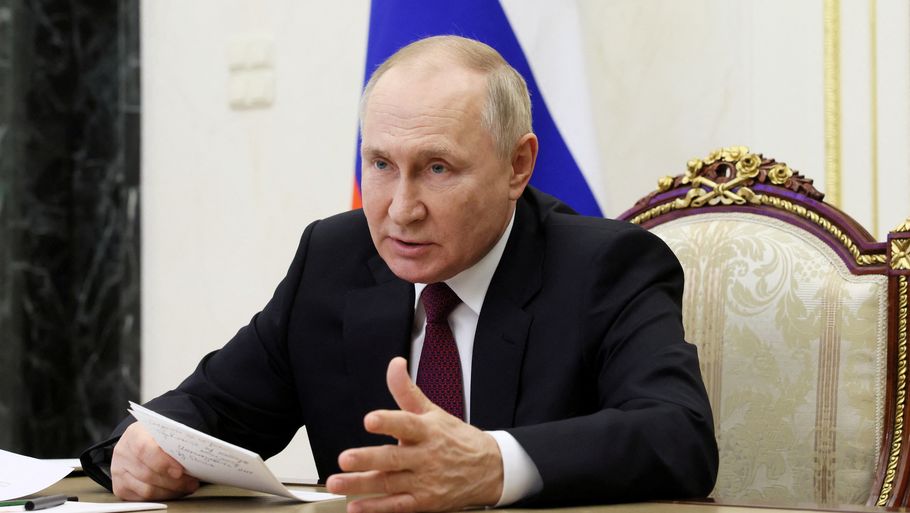 Putin mener, at Vestens had til Rusland flyder over. Foto: Sputnik/Ritzau Scanpix