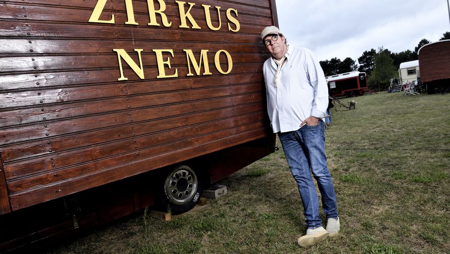 Søren Østergaard står i front for Zirkus Nemo. Foto: Tariq Mikkel Khan
