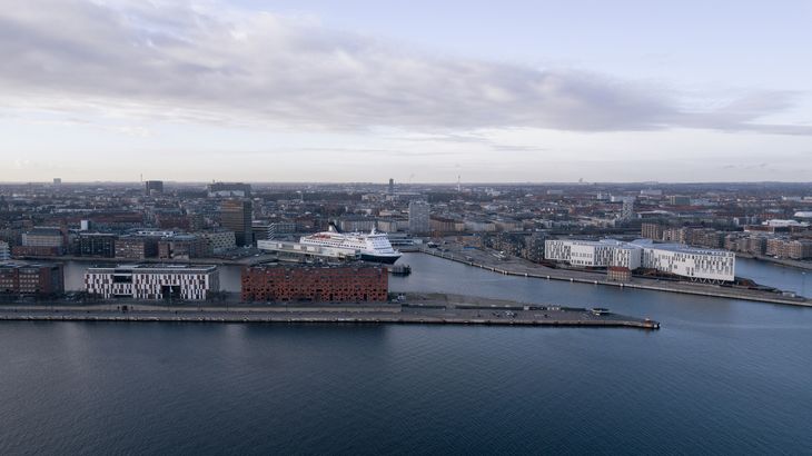Oslobåden i København, hvor de involverede parter i sagen startede deres tur. Foto: Jens Dresling 