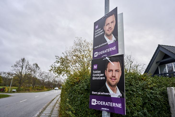 Tobias Grotkjær Elmstrøm var spidskandidat for Moderaterne i Østjyllands Storkreds. Foto: Claus Bonnerup