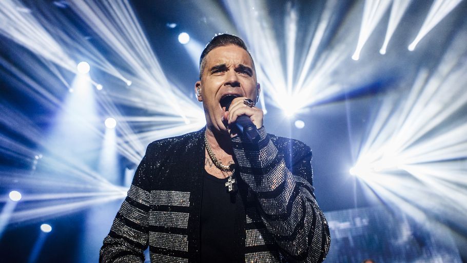Robbie Williams har flere gange været i Danmark. Blandt andet spillede han til Smukfest i 2019. Foto: Per Lange