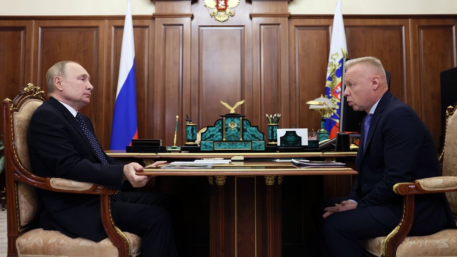 Mazepin skulle være på god fod med den russiske præsident, Vladimir Putin. Foto: Mikhail Metzel/Ritzau Scanpix