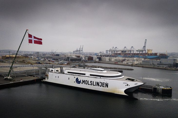 En journalist hørte Flemming Fuglede Jørgensen tale om et salg af Codan om bord på Molslinjen i 2021. Foto: Casper Dalhoff