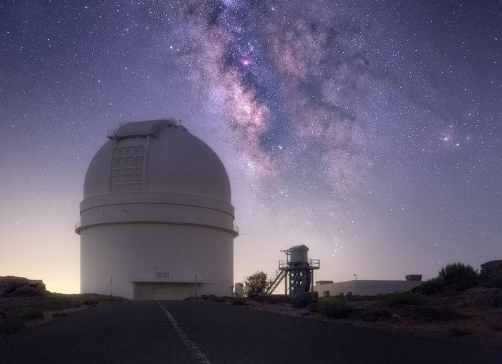 Calar Alto Observatoriet i Andalusien leverer data til CARMENES. Arkivfoto: Getty Images
