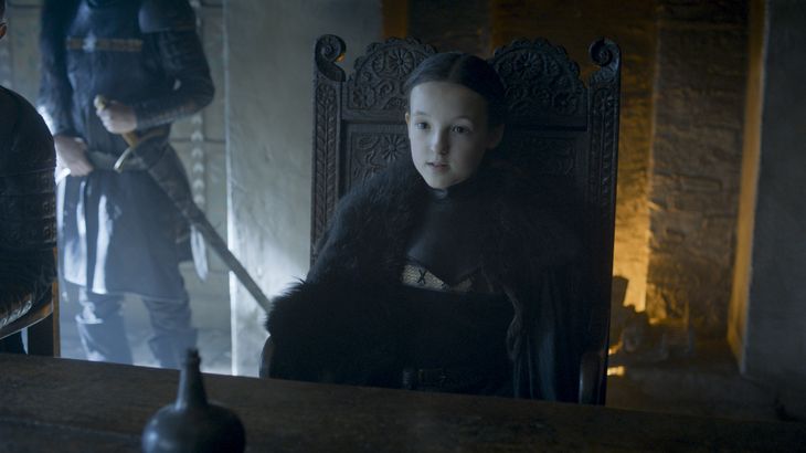 Bella Ramsey som Lyanna Mormont i sjette sæson af 'Game of Thrones'. Foto: HBO Max