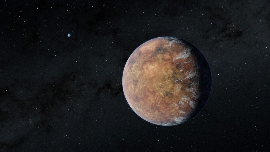 Sådan ser den nye planet ud ifølge NASA. Foto: Credit: NASA/JPL-Caltech/Robert Hurt