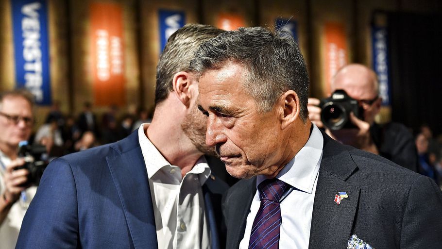 På Venstres landsmøde opfordrede Anders Fogh Rasmussen sin efterfølger Jakob Ellemann-Jensen til at droppe sagen om Forsvarets Efterretningstjeneste. Det gjorde han ikke. Foto: Ernst Van Norde/Ritzau Scanpix