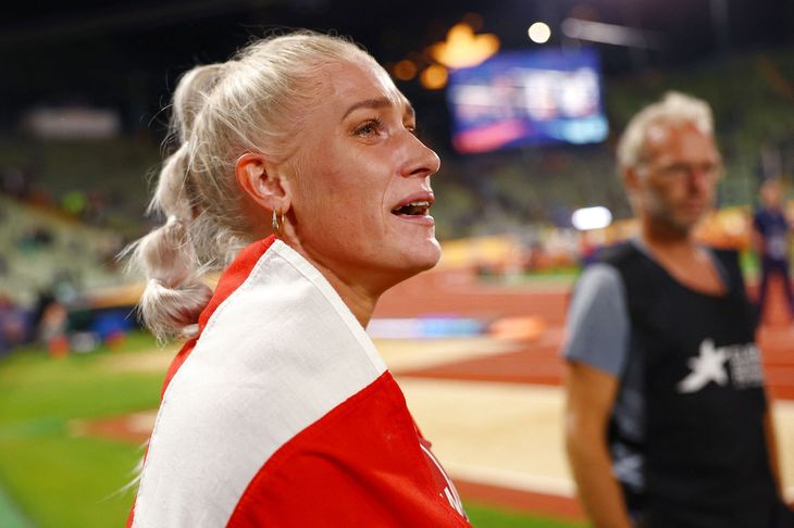 Ida Karstoft vandt EM-bronze på 200 meter i 2022, men må nu holde pause på grund af smerter i akillessenen. (Arkivfoto). Foto: Kai Pfaffenbach/Reuters