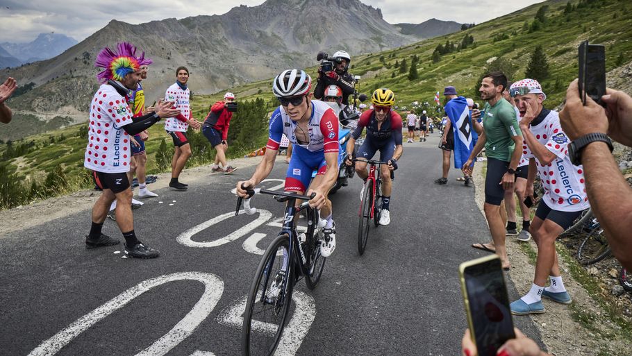 David Gaudu er FDJ-holdets klassement-håb til Tour de France - og nu er han altså i åben krig med en anden af holdets stjerner. Foto: Claus Bonnerup