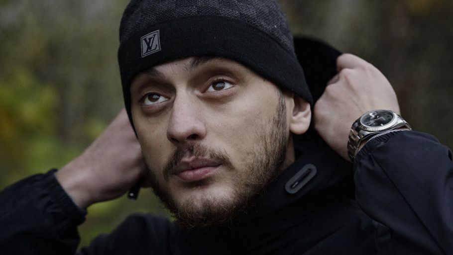 26-årige Artigeardit rapper om alt fra ensomhed til sine albanske aner. Foto: Valdemar Ren/Ritzau Scanpix