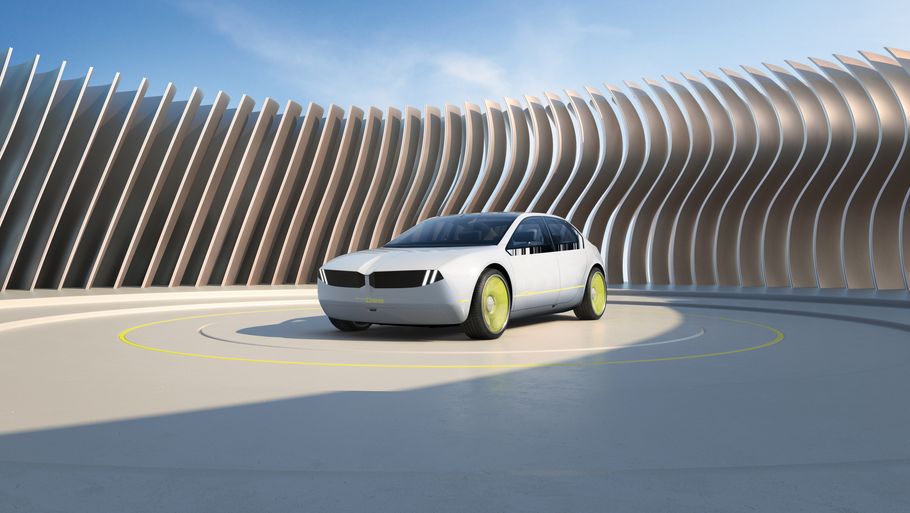Vision Dee hedder denne BMW-konceptbil, der giver et fingerpeg om, hvordan fremtidens modeller fra mærket kommer til at se ud. PR-foto