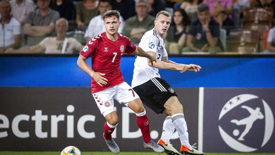 Mikkel Duelund scorede seks mål i 24 kampe som dansk U21-landsholdsspiller. (Arkivfoto). Foto: Liselotte Sabroe/Ritzau Scanpix
