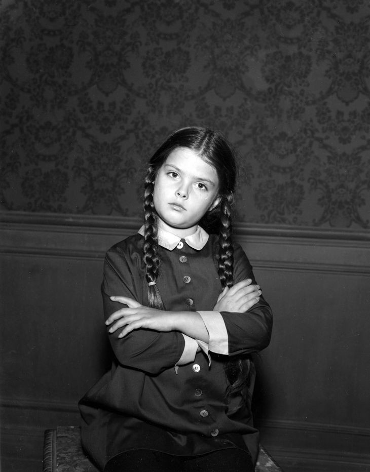 Lisa Loring spillede Wednesday Addams i den originale 'The Addams Family'. Foto: Getty Images