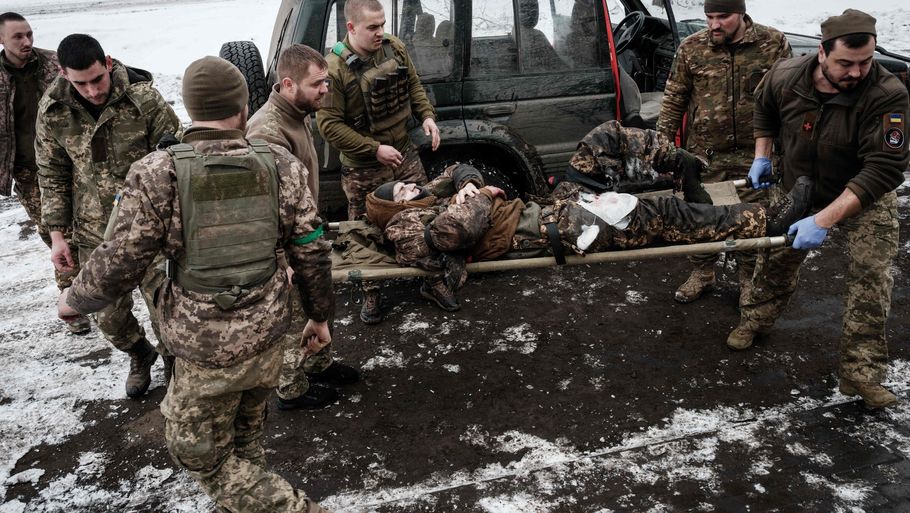 Krigen i Ukraine er hård og brutal, og langt fra alle russere ønsker at være en del af den. Foto: YASUYOSHI CHIBA/Ritzau Scanpix