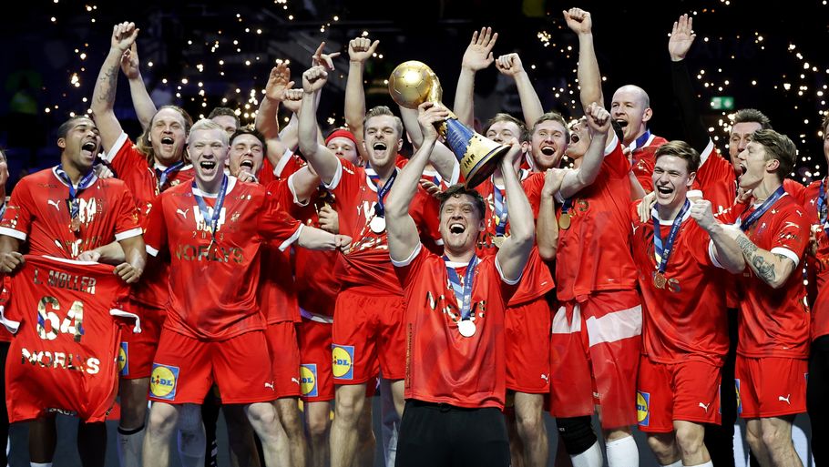 Danmarks VM-slutrunde endte med et brag af en velfortjent fest i Stockholm. Foto: Jens Dresling