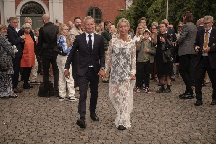 Bubber og Signe Rossing blev gift. Garnisonskirken i København 3. september 2022. Foto: Emil Agerskov
