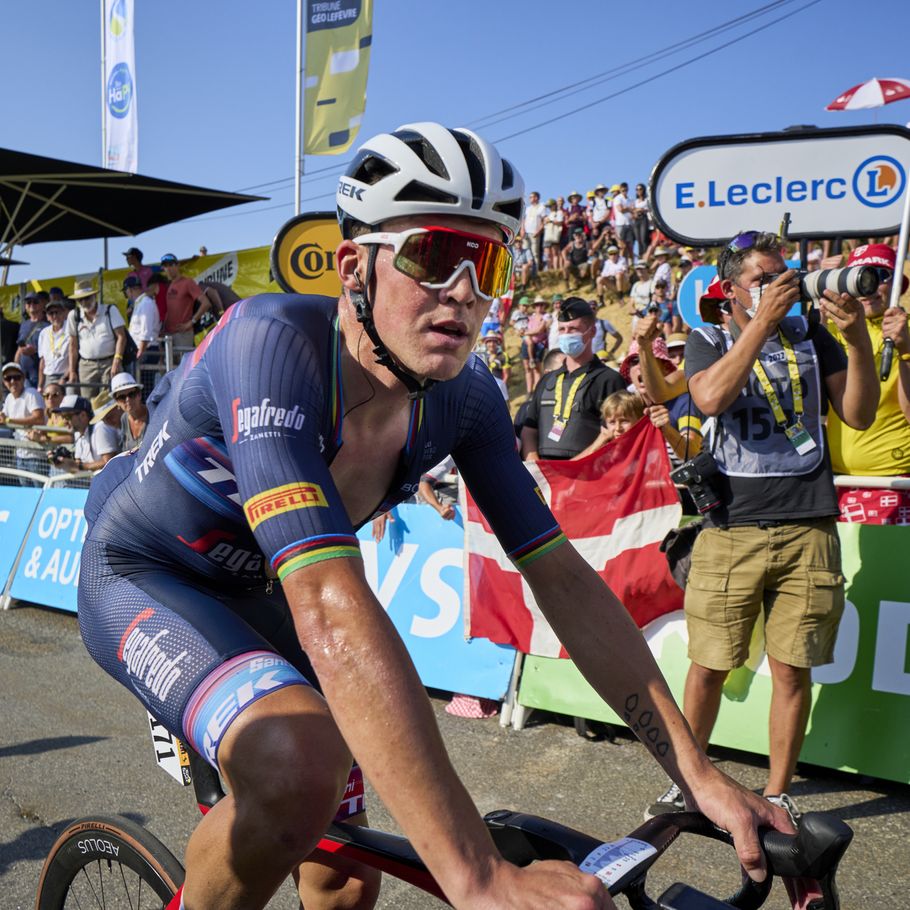 Mads Pedersen vinder etape og Mathias Skjelmose misser samlet sejr