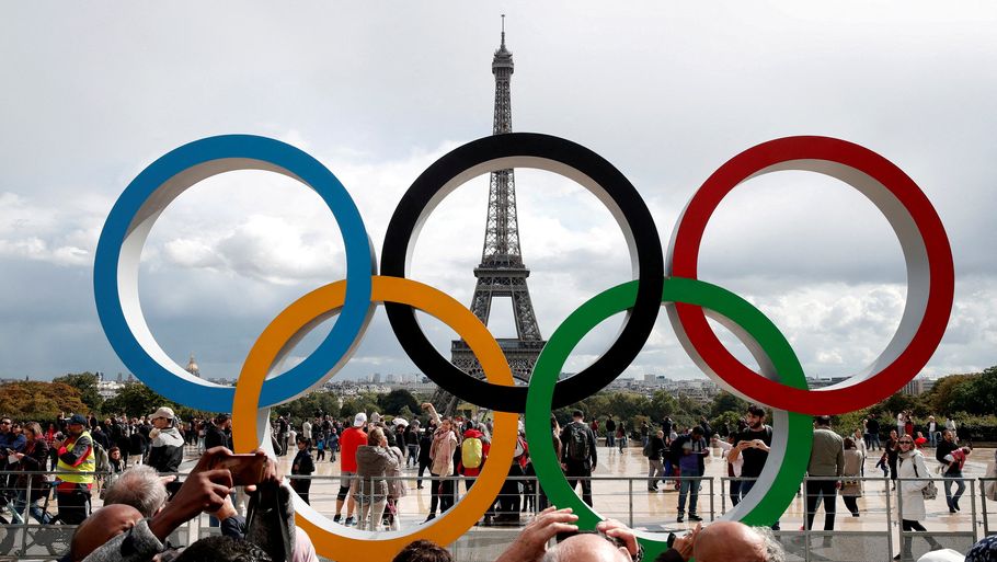 Der er stor diskussion om, hvorvidt russiske atleter skal have lov til at deltage i eksempelvis OL, når det afholdes i Paris næste år. Foto: Benoit Tessier/Ritzau Scanpix