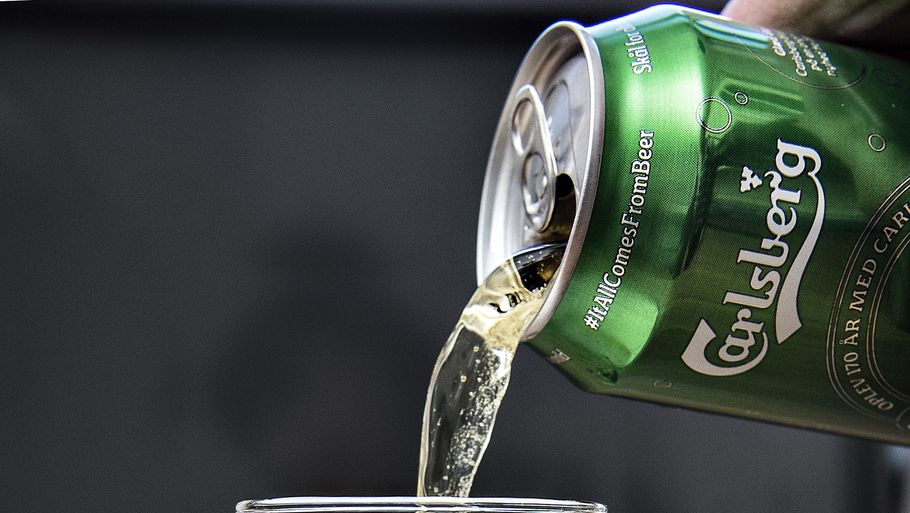 Carlsberg skummer løs på det russiske marked. Foto: Henning Bagger/Ritzau Scanpix