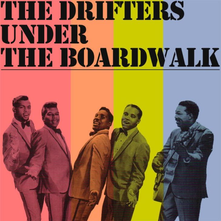 The Drifters erobrede fjerdepladsen på amerikanske Billboard Hot 100 med 'Under the Boardwalk' i 1964.