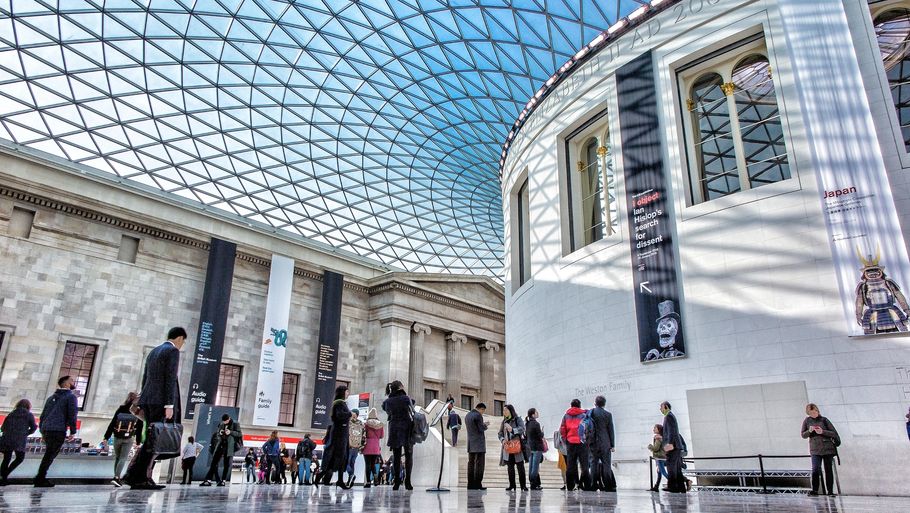 British Museum rummer mere end otte millioner udstillingsgenstande. Arkivfoto: Nicolas Lysandrou/Unsplash