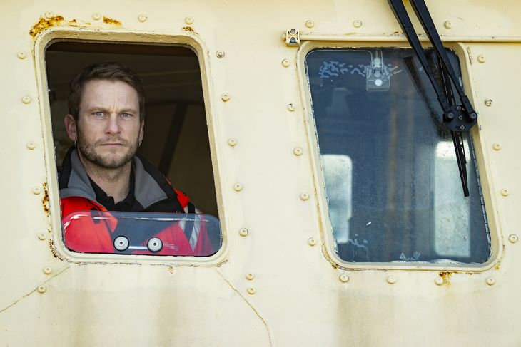 Stationsleder og bådfører Morten Olsen er både ærgerlig og frustreret over, at en situation om liv og død på havet ikke prioriteres i forhold til at udstede en fartbøde til en af hans folk. Foto: René Schütze
