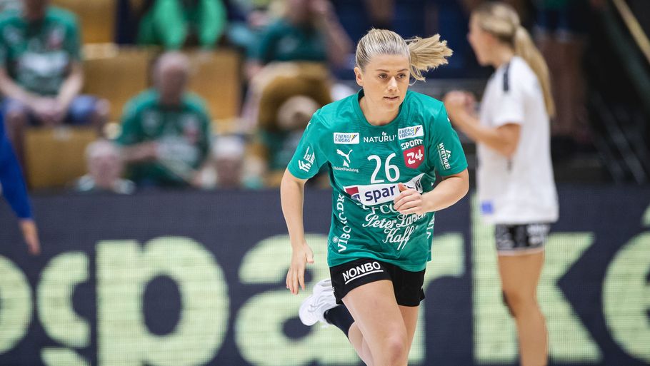 Emilie Hovden er nummer tre på topscorerlisten efter en flot debutsæson i Viborg HK. (Arkivfoto). Foto: Johnny Pedersen/Ritzau Scanpix