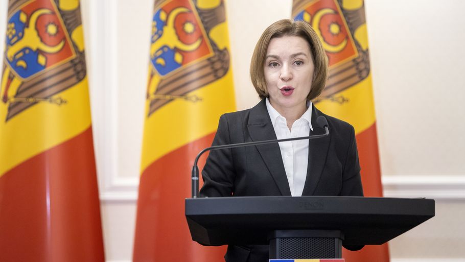 Ifølge Maia Sandu, Moldovas præsident, har Rusland drejebogen klar for et kup i landet. Foto: Dumitru Duro/Ritzau Scanpix
