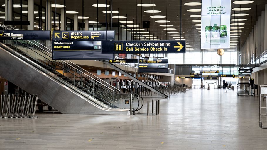 Flere danske lufthavnes hjemmesider har været eller er stadig nede. Arkivfoto: Tariq Mikkel Khan