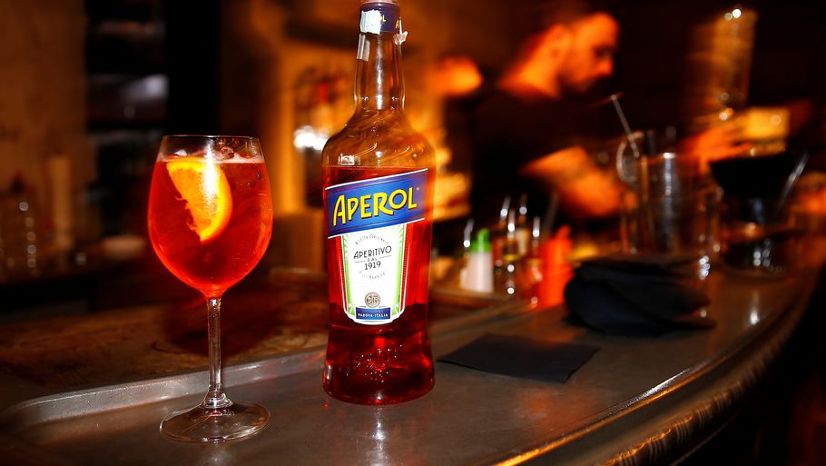 Amerikanerne drikker Aperol Spritz som aldrig før. Foto: Stefano Rellandini/Ritzau Scanpix