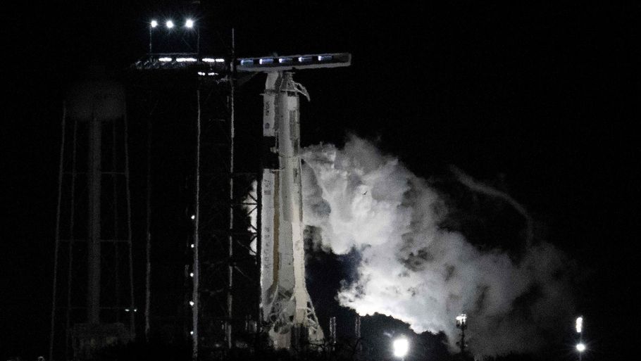 SpaceX måtte tidligt mandag morgen dansk tid udskyde en planlagt opsendelse. Foto: Jim Watson/Ritzau Scanpix