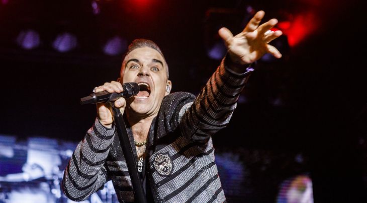 Robbie Williams på Smukfest for fire år siden - denne sommer går det ud over Heartland. Foto: Per Lange