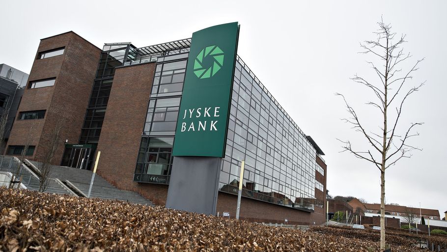Jyske Bank, der har hovedsæde i Silkeborg, tjente milliarder sidste år. (Arkivfoto). Foto: Henning Bagger/Ritzau Scanpix