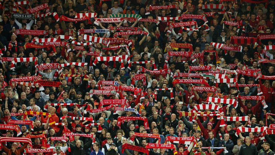 Væksten skyldes primært, at Liverpool ved at have kvalificeret sig til tre finaler spillede samtlige kampe muligt i sæsonen. (Arkivfoto.) Foto: Phil Noble/Reuters