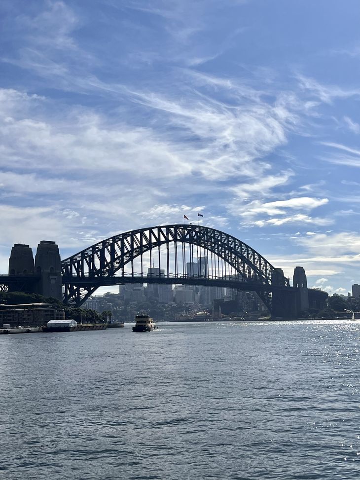 Smukke Sydney Harbour Bridge stod færdig i 1932. Foto: Sophie Schou Jensen