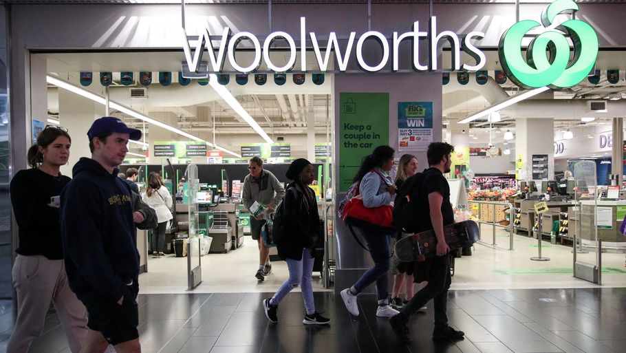 Woolworths er en af Australiens største supermarkedskæder. I sidste måned meldte virksomheden om et stigende antal tilfælde af butikstyveri. (Arkivfoto). Foto: Loren Elliott/Reuters