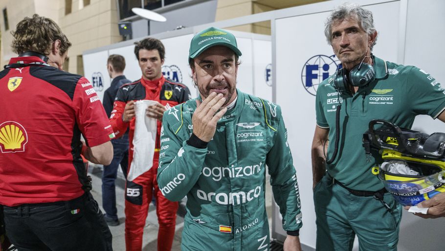 Fernando Alonso efter lørdagens kvalifikation. Foto: Tariq Mikkel Khan