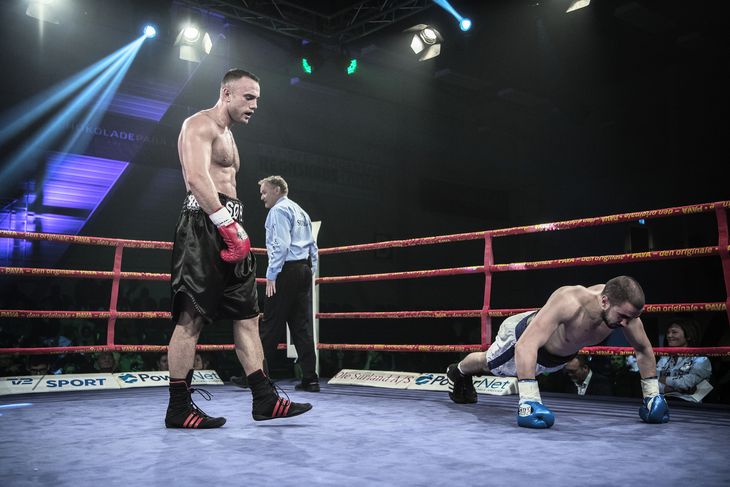 Tobias Sørig er tidligere bokser og har flere gange kæmpet ved Danish Fight Night. Foto: Jakob Jørgensen
