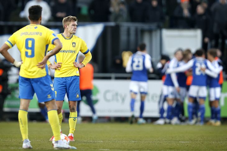 Lyngby fik sæsonens første hjemesejr, da Brøndby blev besejret. Foto: Jens Dresling.